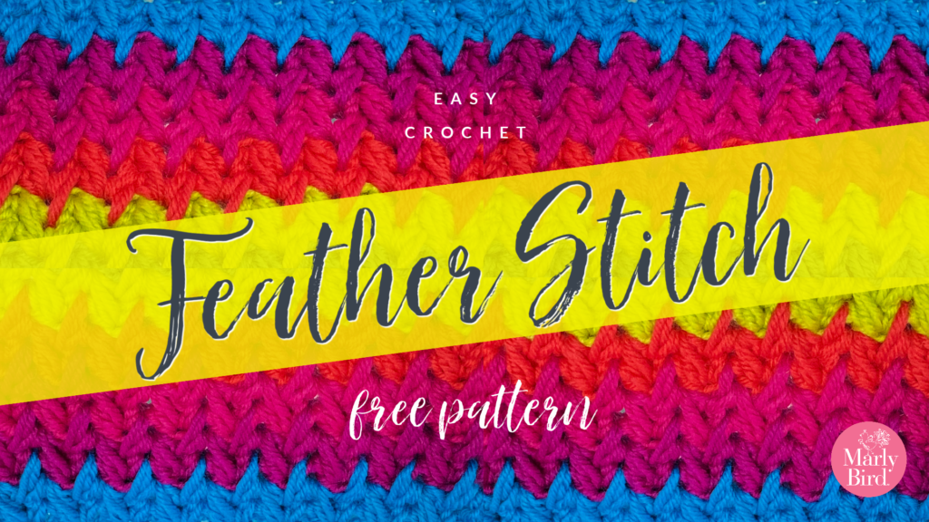 feather stitch pattern image by Marly Bird