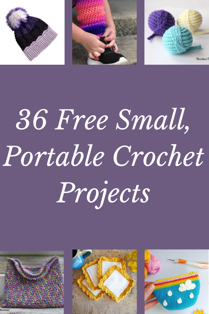 36 Free Small, Portable Crochet Projects