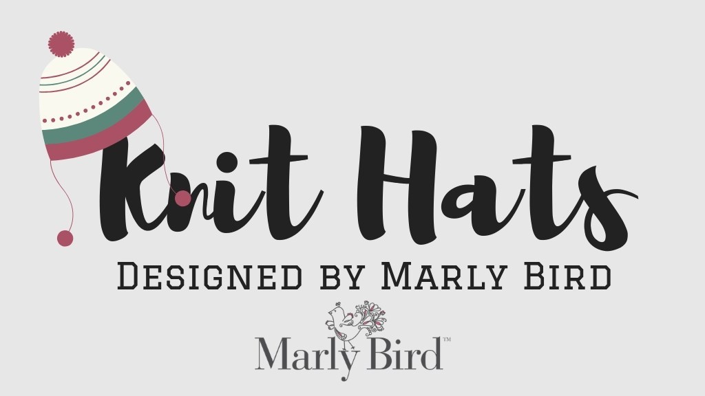 Knit Hat Patterns by Marly Bird