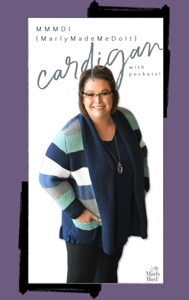 MMMDI | Marly Made Me Do It | Knit Cardigan with Pockets | Marly Bird