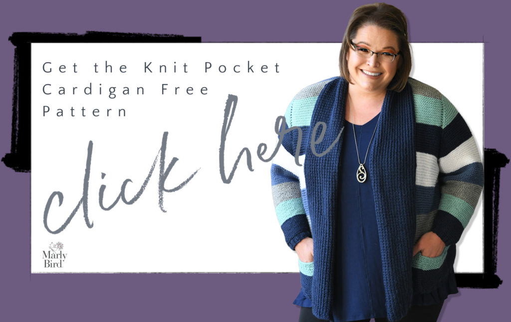 Pocket Cardigan Free Knit Pattern