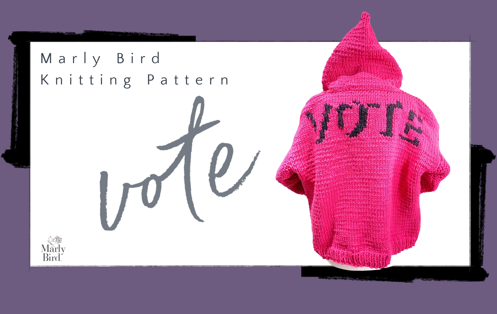 Vote Knit Sweater Pattern