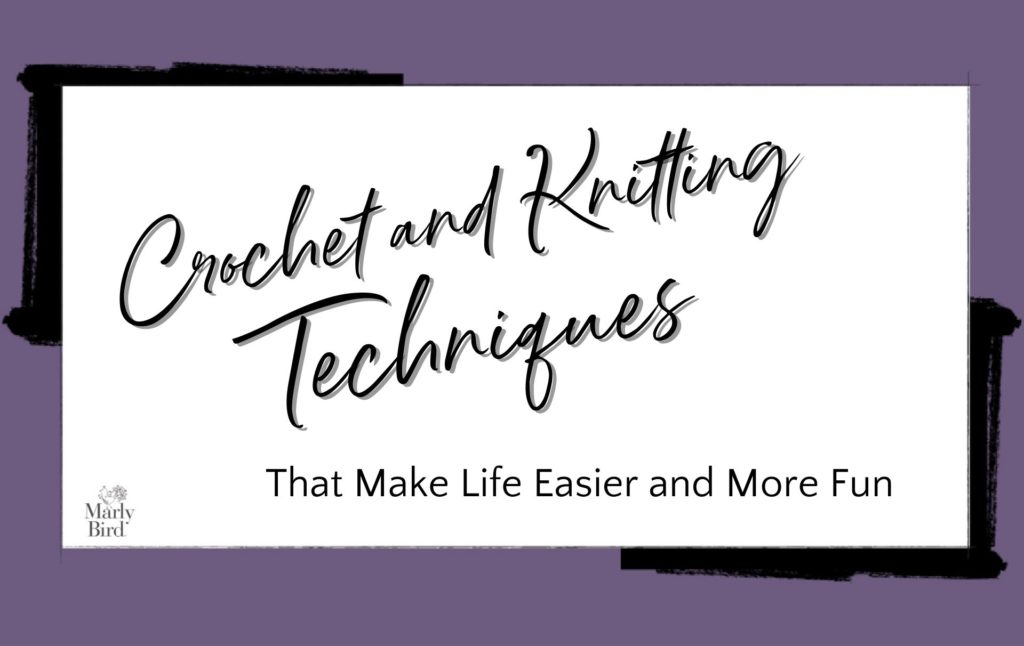 Best crochet and knitting techniques