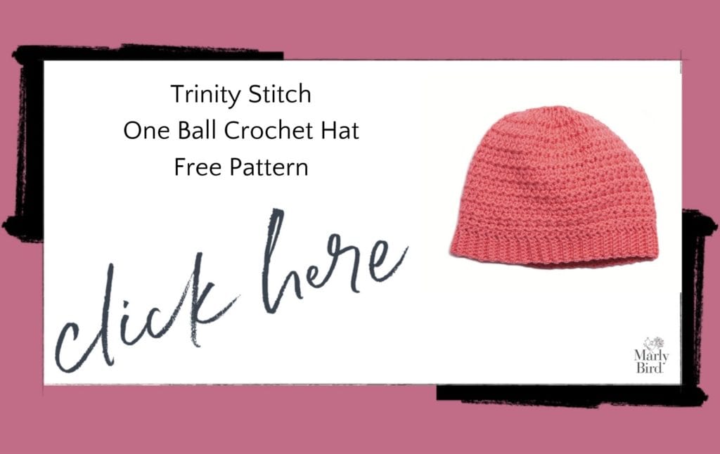 Textured Crochet Hat Free Pattern