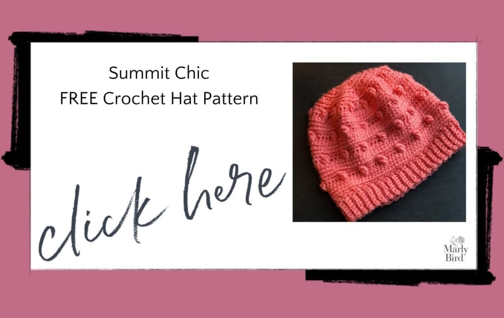 Summit Chic Crochet Hat Free Pattern