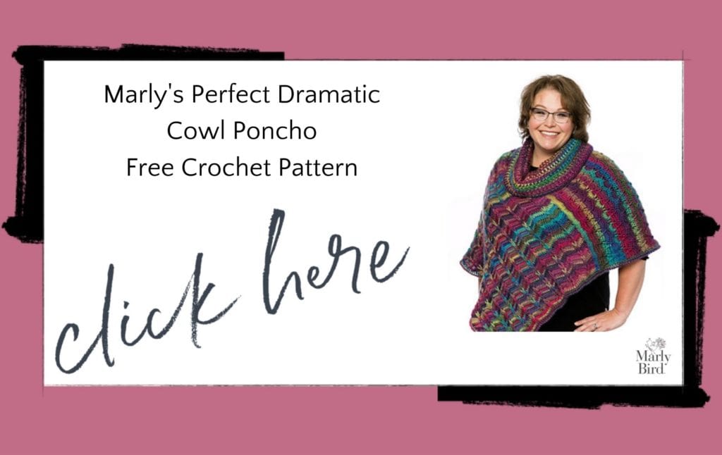 Textured Crochet Poncho Pattern