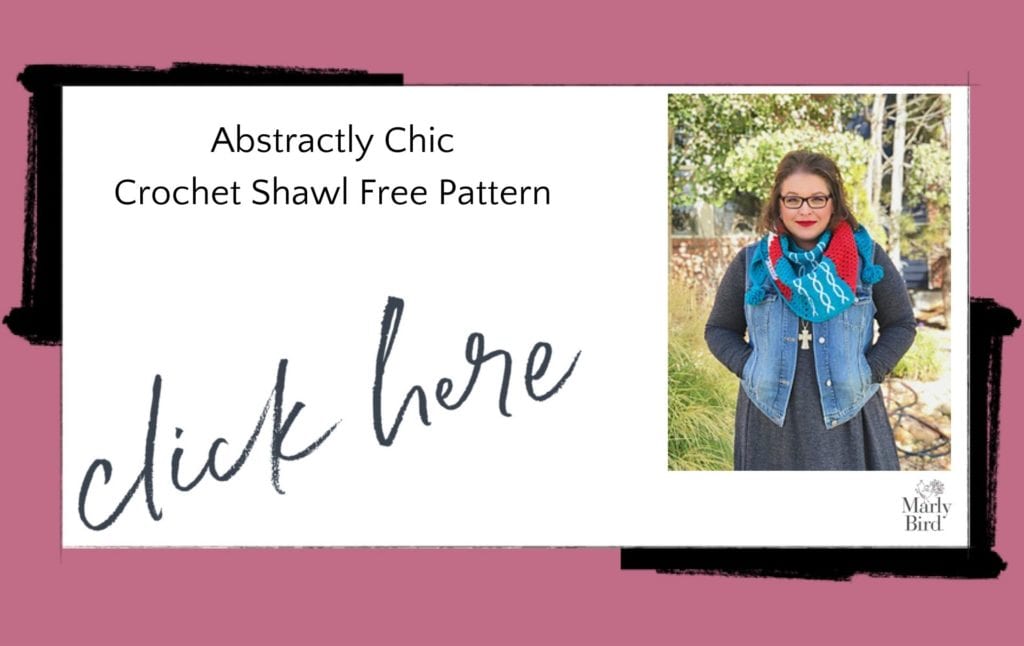 Textured Crochet Shawl Free Pattern