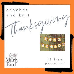 13 Free Crochet Thanksgiving Table and Home Decorations