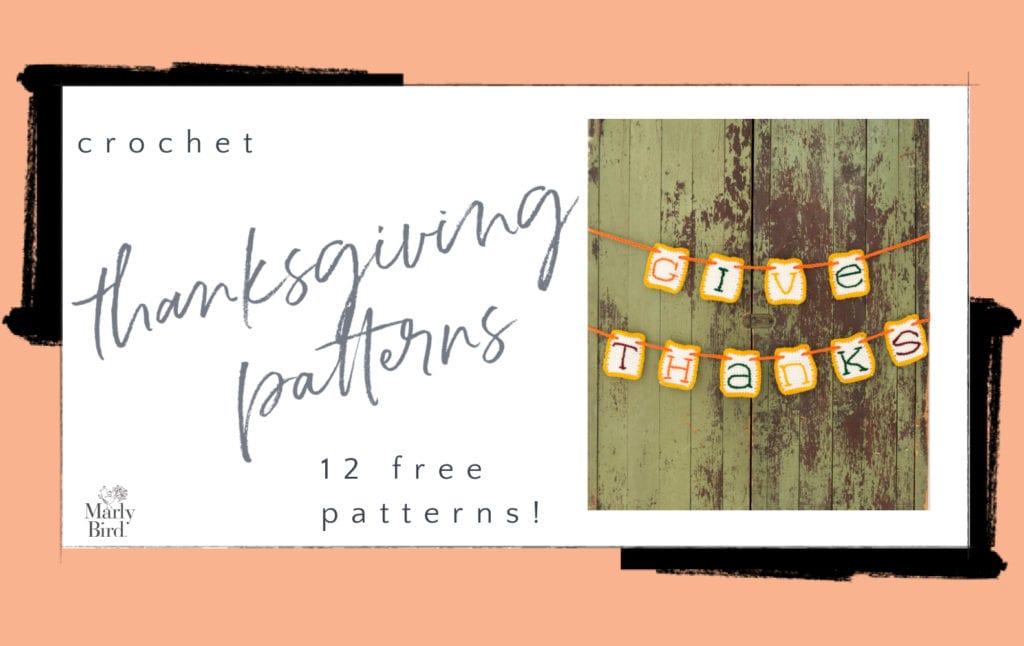 12 Free Thanksgiving Crochet Patterns