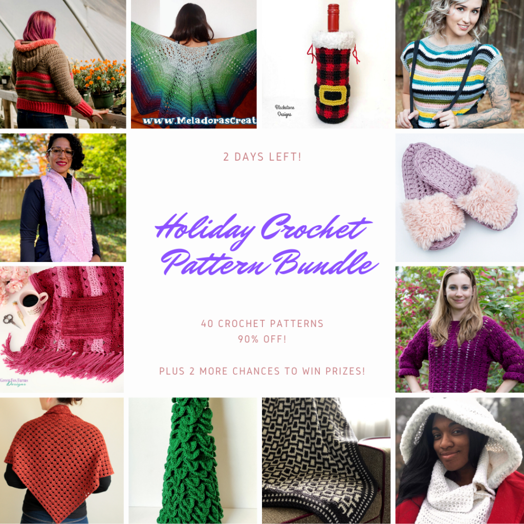 Bundle of patterns from different crochet designers