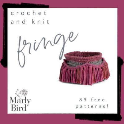 89 Free Fringe Patterns to Crochet and Knit