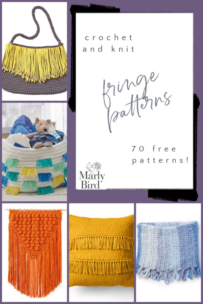 Free Fringe Patterns to Crochet and Knit