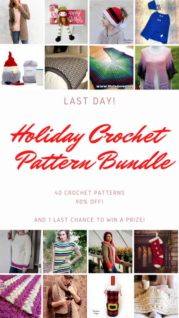 40+ crochet patterns holiday bundle