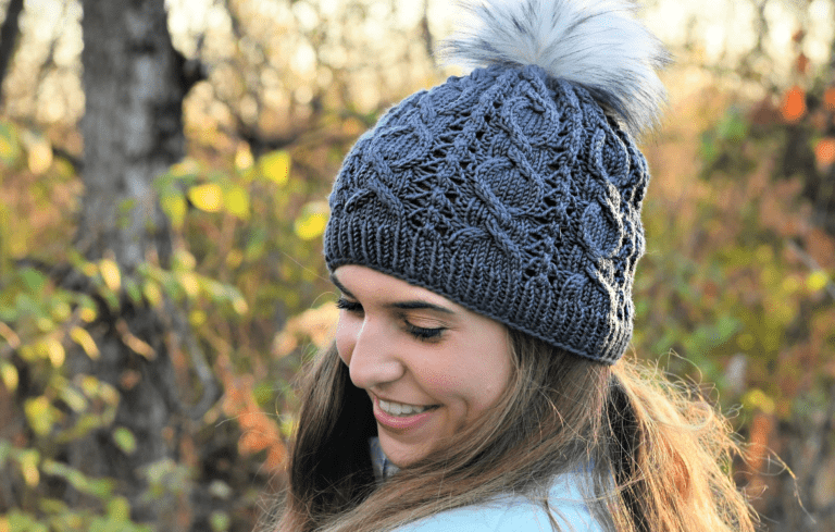 xoxo cable car knit hat by - Marly Bird