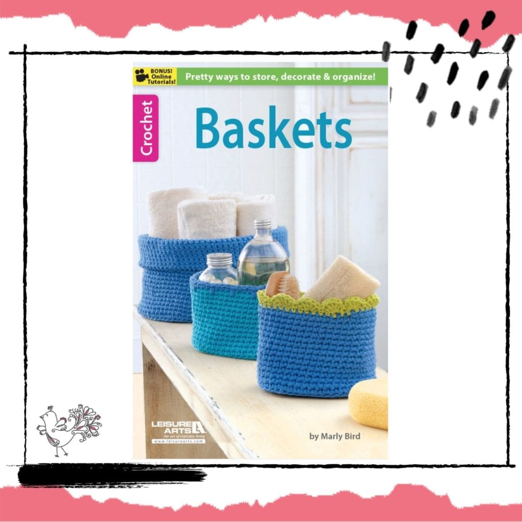 Crochet Baskets book by Marly Bird