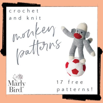 17 Free Monkey Patterns to Knit and Crochet
