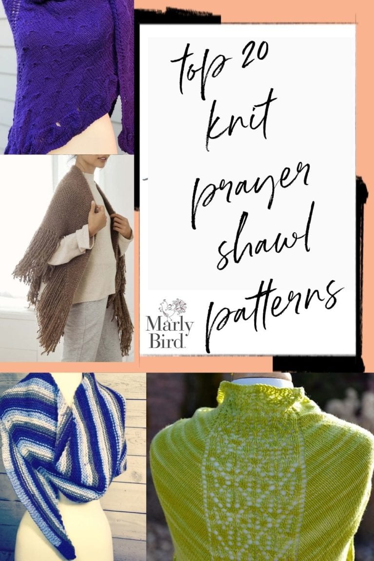 Top 20 Knit Prayer Shawl Patterns Marly Bird