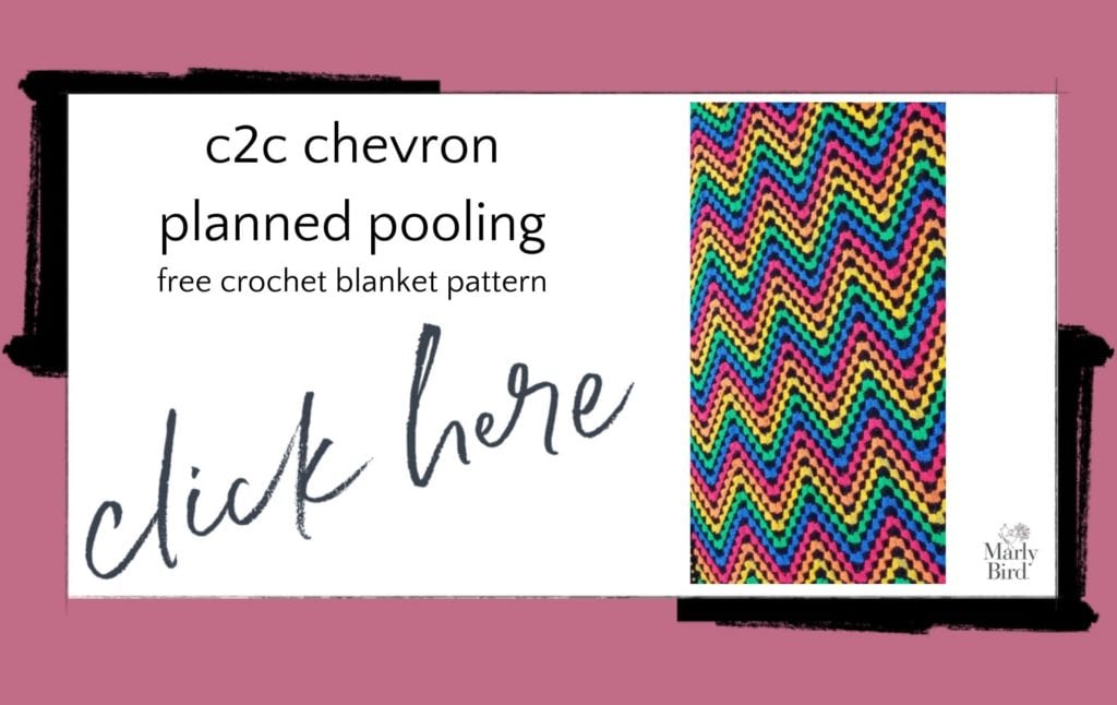 c2c chevron planned pooling blanket pattern