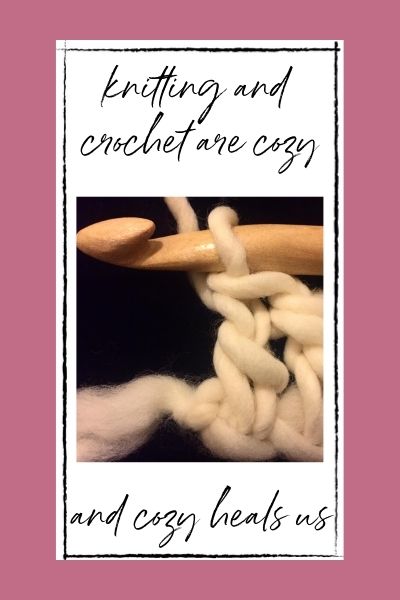 cozy knitting and crochet