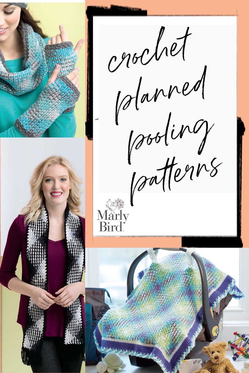 Total Beginner's Guide to Crochet Planned Pooling Marly Bird