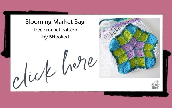 Blooming Market Bag Free Crochet Pattern