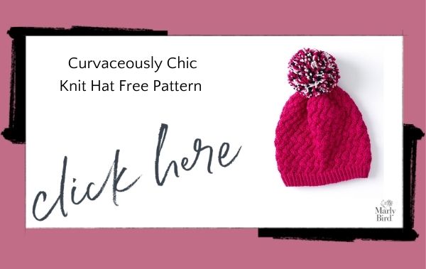 Curvaceously Chic Knit Hat Free Pattern