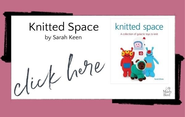 new knitting books about space toys