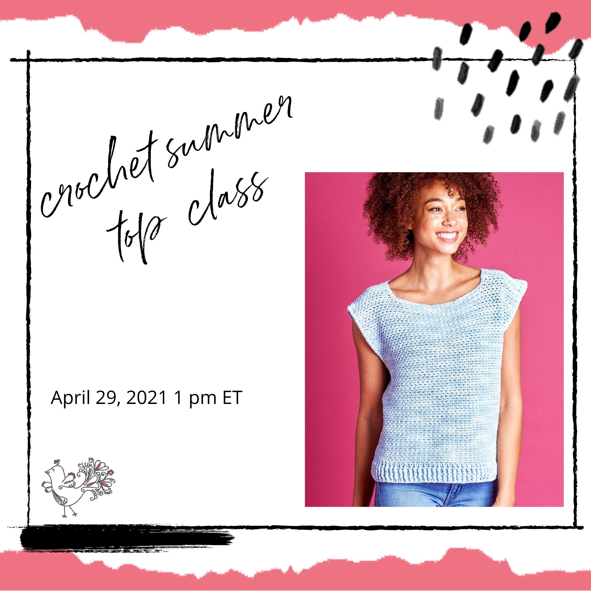 March / April 2021 Marly Bird's Michaels Online Knit and Crochet Classes Marly Bird