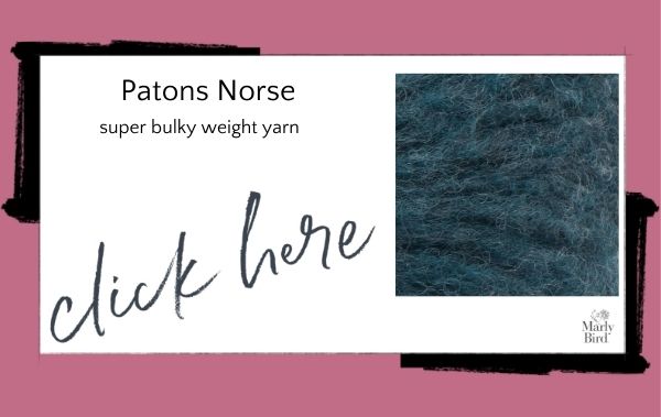 Patons Norse super bulky weight yarn