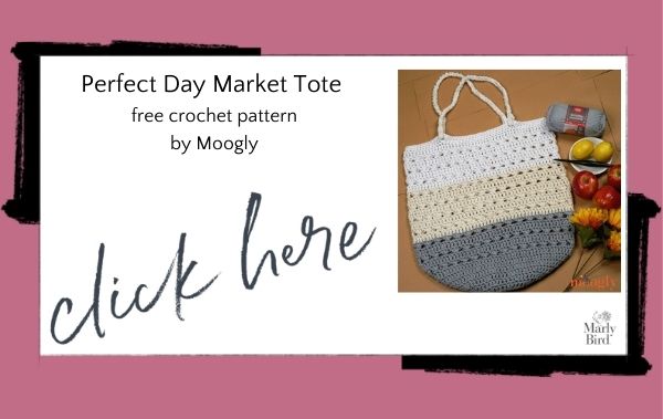 Perfect Day Market Tote Free Crochet Pattern