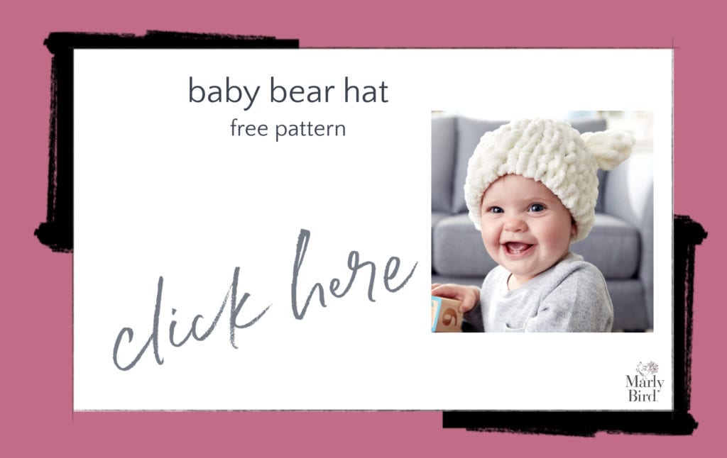 Baby Bear Hat Free Craft Pattern