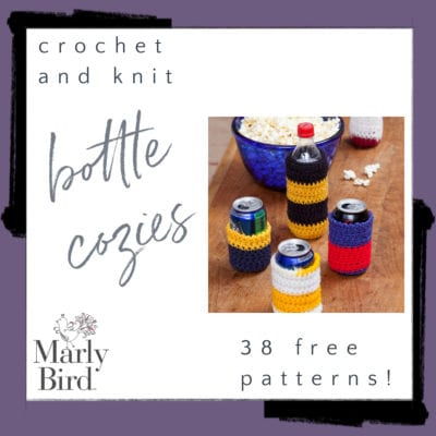 38 Free Bottle and Can Cozies, Bags and Toppers