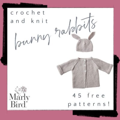 45 Free Bunny Rabbit Patterns to Crochet and Knit