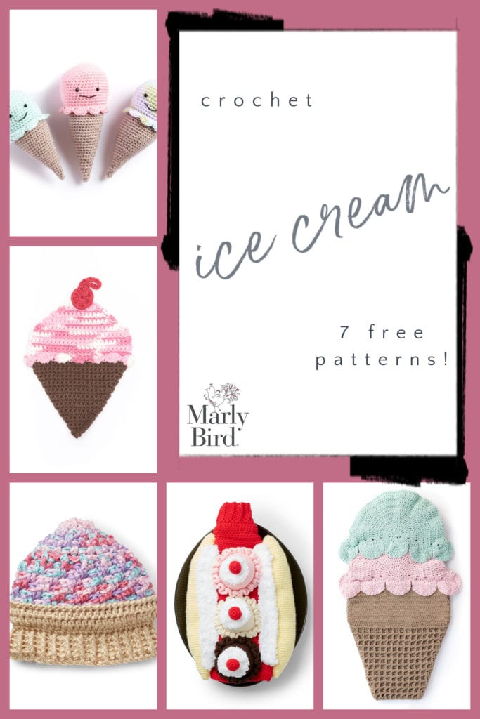 Free Ice Cream Patterns to Crochet