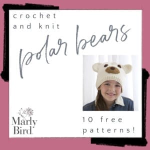 Free Polar Bear Projects to Knit and Crochet