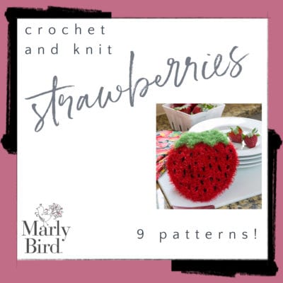 9 Strawberry Patterns to Knit and Crochet