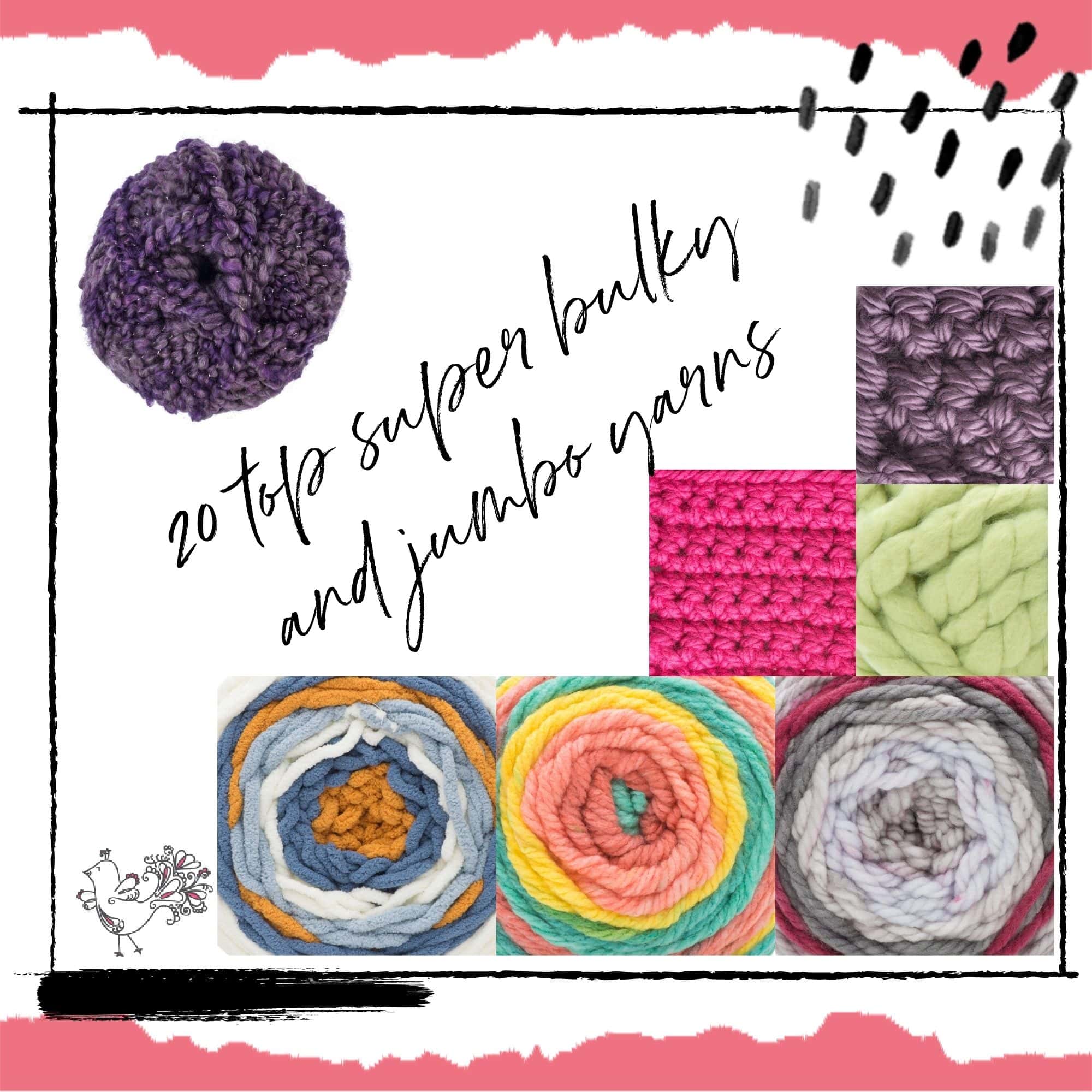 Get Thick With It 20 Best Super Bulky and Jumbo Yarns Marly Bird