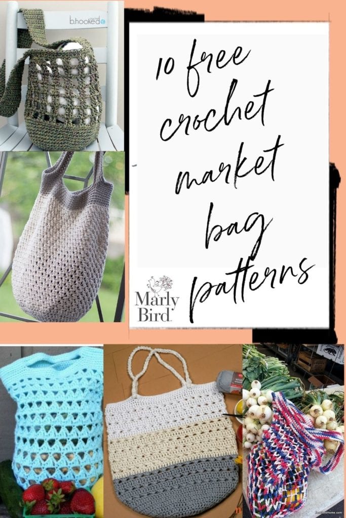 top ten free crochet market bag patterns