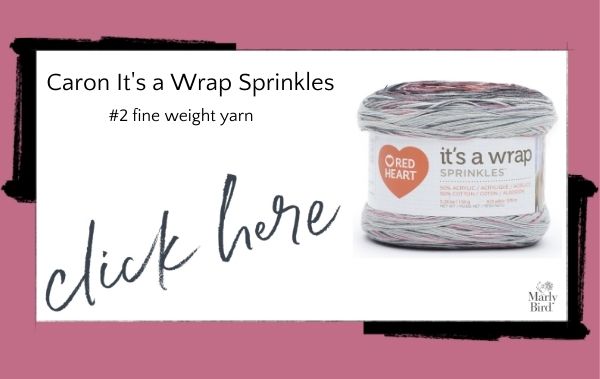 Caron It's a Wrap Sprinkles Yarn