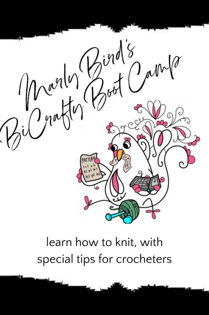 Marly Bird's Knitting Lessons for Crocheters