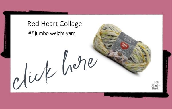 Red Heart #7 Jumbo Weight Collage Yarn