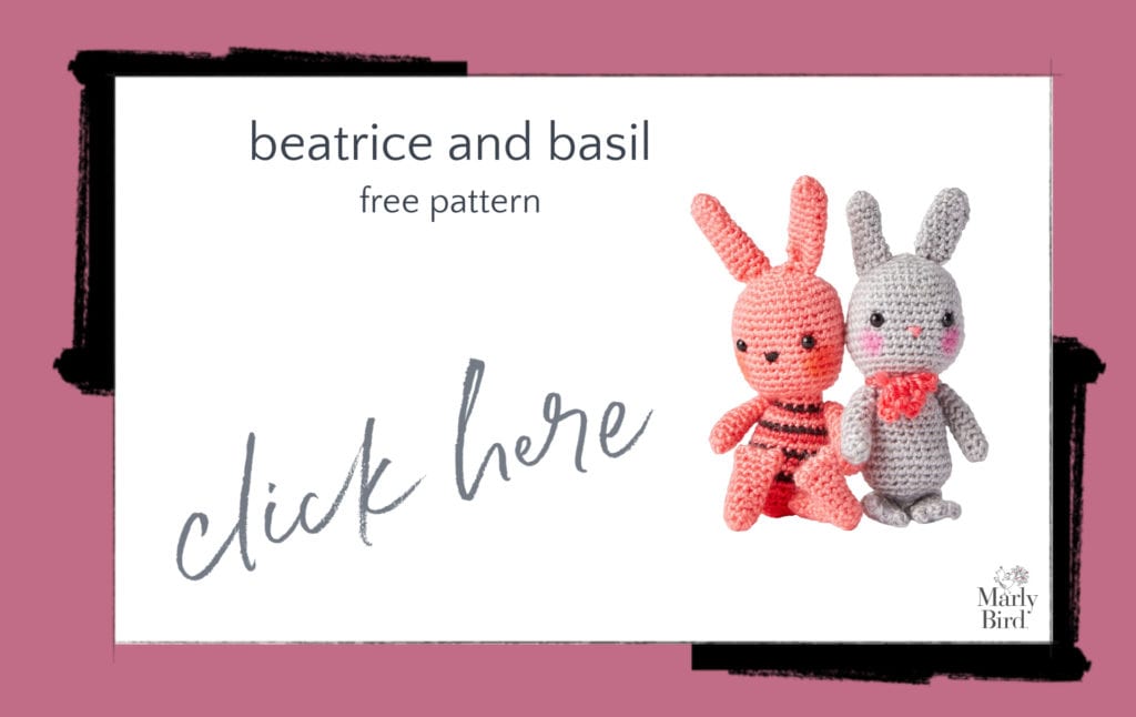Beatrice and Basil Free Crochet Pattern