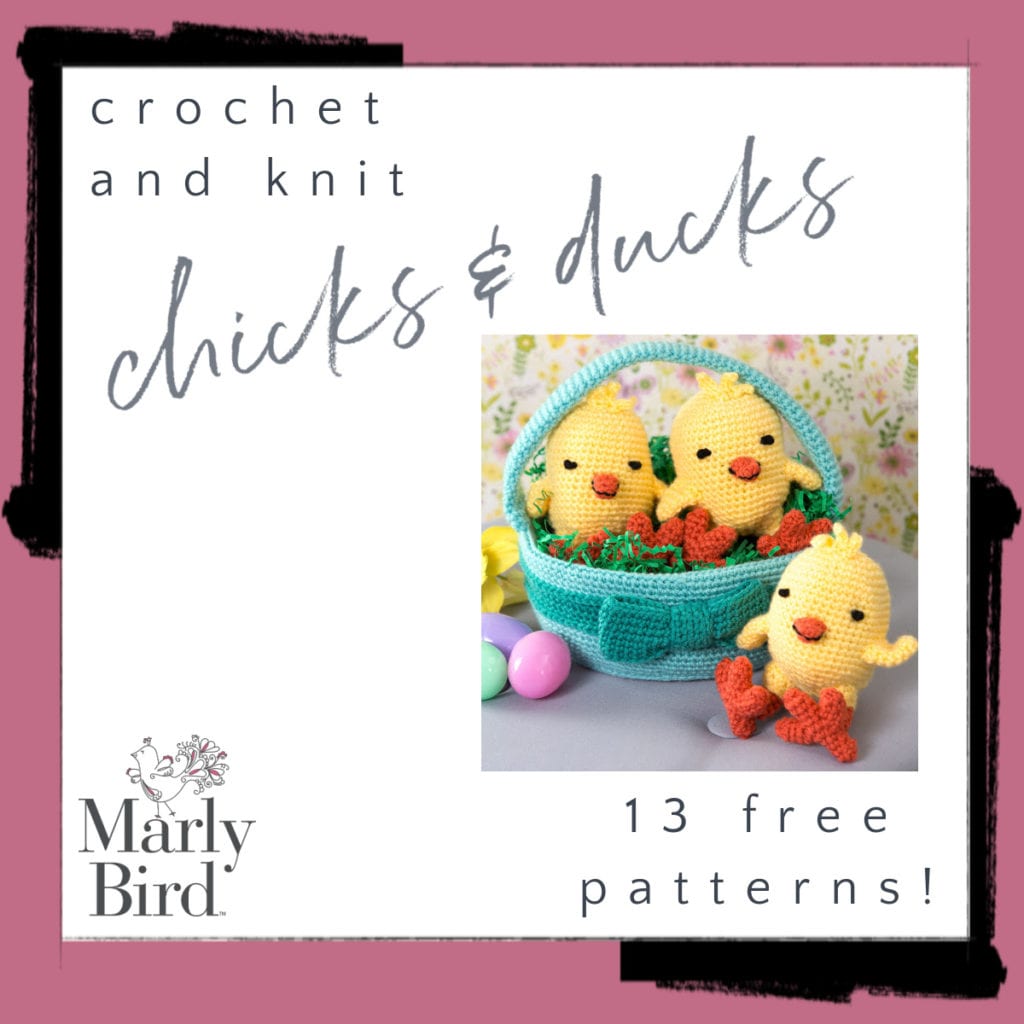13 Free Chicks and Ducks Crochet and Knit Patterns