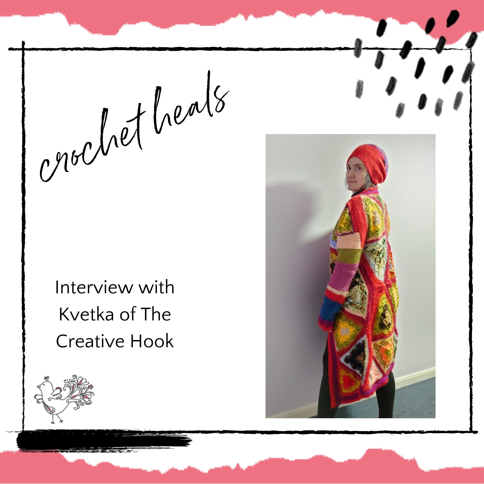 crochet heals interview with kvetka