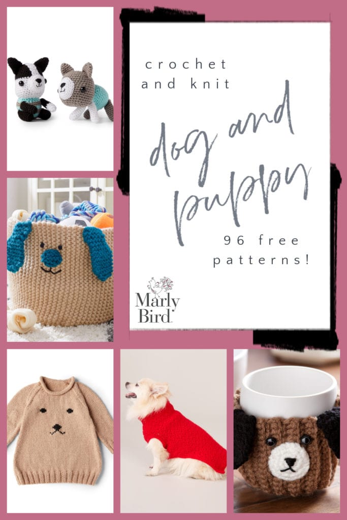 96 Free Puppy and Dog Projects to Crochet and Knit