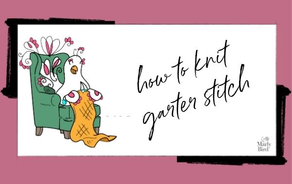 how to knit garter stitch