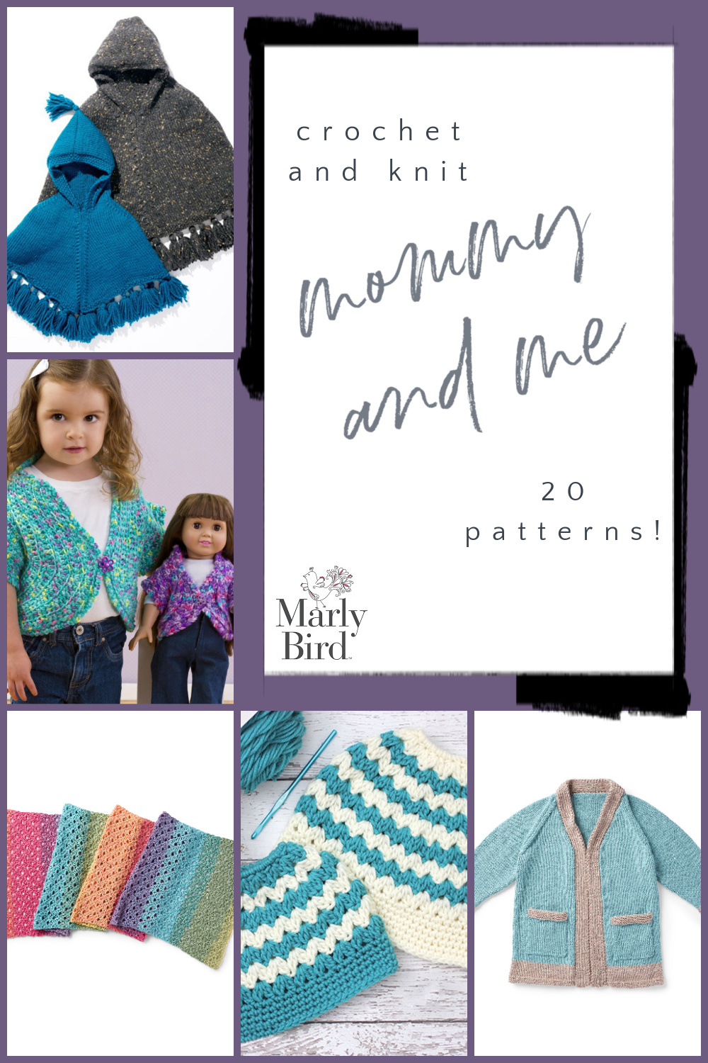 20 Free Mommy and Me Knit and Crochet Patterns Marly Bird