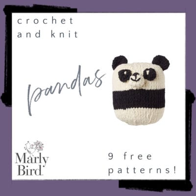 9 Free Panda Crochet and Knit Patterns