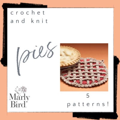 5 Free Crochet and Knit Pie Patterns for Pi Day