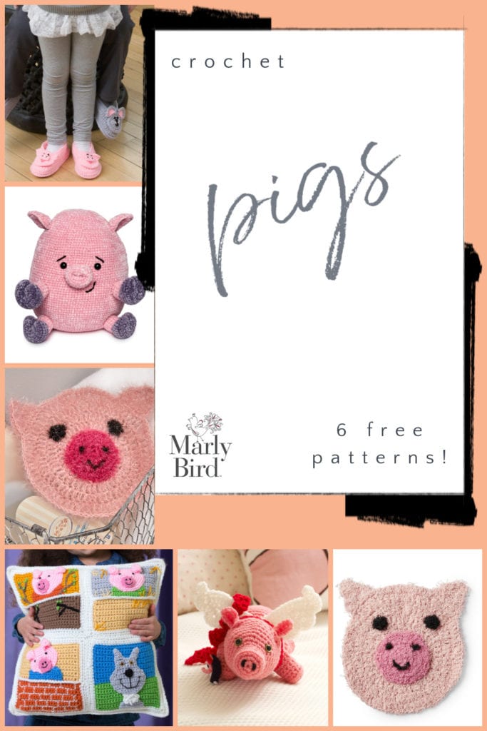 6 Free Crochet Pig Patterns